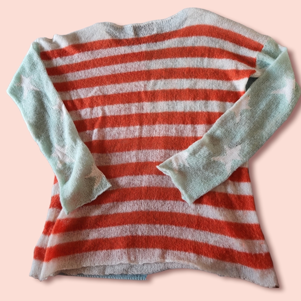 Y2k Wildfox Gold Label America flag top - Picture 3 of 6